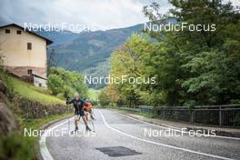 08.09.2022, Lavaze, Italy (ITA): Jesper Nelin (SWE) - Biathlon summer training, Lavaze (ITA). www.nordicfocus.com. © Vanzetta/NordicFocus. Every downloaded picture is fee-liable.
