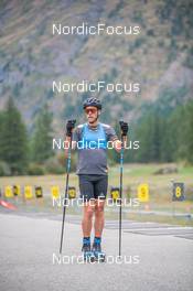 26.08.2022, Bessans, France (FRA): Antonin Guigonnat (FRA) - Biathlon summer training, Bessans (FRA). www.nordicfocus.com. © Authamayou/NordicFocus. Every downloaded picture is fee-liable.