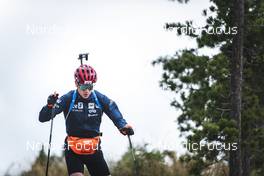 02.09.2022, Lavaze, Italy (ITA): Johannes Thingnes Boe (NOR) - Biathlon summer training, Lavaze (ITA). www.nordicfocus.com. © Vanzetta/NordicFocus. Every downloaded picture is fee-liable.