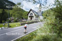 01.09.2022, Lavaze, Italy (ITA): Johannes Thingnes Boe (NOR) - Biathlon summer training, Lavaze (ITA). www.nordicfocus.com. © Vanzetta/NordicFocus. Every downloaded picture is fee-liable.