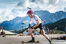 30.08.2022, Lavaze, Italy (ITA): Johannes Thingnes Boe (NOR) - Biathlon summer training, Lavaze (ITA). www.nordicfocus.com. © Vanzetta/NordicFocus. Every downloaded picture is fee-liable.