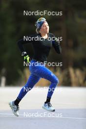 14.10.2022, Ramsau am Dachstein, Austria (AUT): Elisa Gasparin (SUI) - Biathlon training, Ramsau am Dachstein (AUT). www.nordicfocus.com. © Manzoni/NordicFocus. Every downloaded picture is fee-liable.