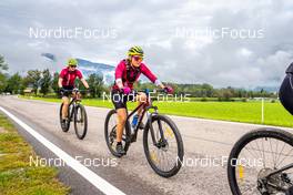 31.08.2022, Antholz, Italy (ITA): Hanna Oeberg (SWE), Tilda Johansson (SWE), (l-r)  - Biathlon summer training, Antholz (ITA). www.nordicfocus.com. © Barbieri/NordicFocus. Every downloaded picture is fee-liable.