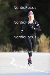 14.10.2022, Ramsau am Dachstein, Austria (AUT): Amy Baserga (SUI) - Biathlon training, Ramsau am Dachstein (AUT). www.nordicfocus.com. © Manzoni/NordicFocus. Every downloaded picture is fee-liable.