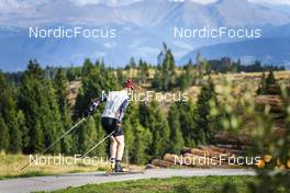 30.08.2022, Lavaze, Italy (ITA): Johannes Thingnes Boe (NOR) - Biathlon summer training, Lavaze (ITA). www.nordicfocus.com. © Vanzetta/NordicFocus. Every downloaded picture is fee-liable.