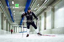 14.10.2022, Oberhof, Germany (GER): Sturla Holm Laegreid (NOR) - Biathlon summer training, Oberhof (GER). www.nordicfocus.com. © Reichert/NordicFocus. Every downloaded picture is fee-liable.