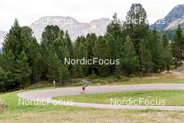 14.09.2022, Lavaze, Italy (ITA): Hanna Oeberg (SWE) - Biathlon summer training, Lavaze (ITA). www.nordicfocus.com. © Barbieri/NordicFocus. Every downloaded picture is fee-liable.