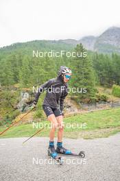 26.08.2022, Bessans, France (FRA): Valentin Lejeune (FRA) - Biathlon summer training, Bessans (FRA). www.nordicfocus.com. © Authamayou/NordicFocus. Every downloaded picture is fee-liable.