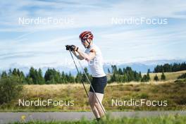 30.08.2022, Lavaze, Italy (ITA): Johannes Thingnes Boe (NOR) - Biathlon summer training, Lavaze (ITA). www.nordicfocus.com. © Vanzetta/NordicFocus. Every downloaded picture is fee-liable.