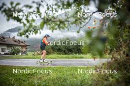08.09.2022, Lavaze, Italy (ITA): Hanna Oeberg (SWE) - Biathlon summer training, Lavaze (ITA). www.nordicfocus.com. © Vanzetta/NordicFocus. Every downloaded picture is fee-liable.