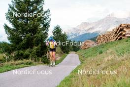 14.09.2022, Lavaze, Italy (ITA): Hanna Oeberg (SWE) - Biathlon summer training, Lavaze (ITA). www.nordicfocus.com. © Barbieri/NordicFocus. Every downloaded picture is fee-liable.