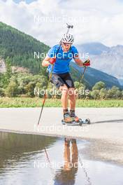 26.08.2022, Bessans, France (FRA): Fabien Claude (FRA) - Biathlon summer training, Bessans (FRA). www.nordicfocus.com. © Authamayou/NordicFocus. Every downloaded picture is fee-liable.