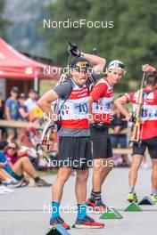 25.08.2022, Bessans, France (FRA): Jacques Jefferies (FRA) - Biathlon summer training, Bessans (FRA). www.nordicfocus.com. © Authamayou/NordicFocus. Every downloaded picture is fee-liable.