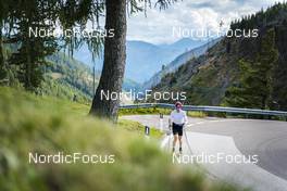 01.09.2022, Lavaze, Italy (ITA): Johannes Thingnes Boe (NOR) - Biathlon summer training, Lavaze (ITA). www.nordicfocus.com. © Vanzetta/NordicFocus. Every downloaded picture is fee-liable.