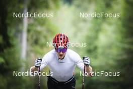 01.09.2022, Lavaze, Italy (ITA): Johannes Thingnes Boe (NOR) - Biathlon summer training, Lavaze (ITA). www.nordicfocus.com. © Vanzetta/NordicFocus. Every downloaded picture is fee-liable.