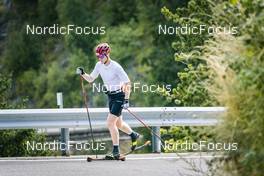 01.09.2022, Lavaze, Italy (ITA): Johannes Thingnes Boe (NOR) - Biathlon summer training, Lavaze (ITA). www.nordicfocus.com. © Vanzetta/NordicFocus. Every downloaded picture is fee-liable.