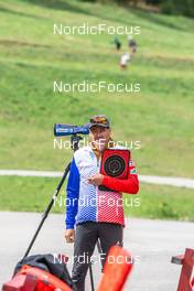 26.08.2022, Bessans, France (FRA): Patrick Favre (FRA), Coach Team France - Biathlon summer training, Bessans (FRA). www.nordicfocus.com. © Authamayou/NordicFocus. Every downloaded picture is fee-liable.