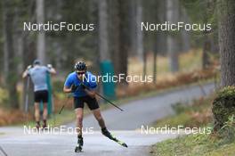 14.10.2022, Ramsau am Dachstein, Austria (AUT): Bogdan Tsymbal (UKR) - Biathlon training, Ramsau am Dachstein (AUT). www.nordicfocus.com. © Manzoni/NordicFocus. Every downloaded picture is fee-liable.