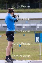 28.06.2022, Premanon, France (FRA): Julia Simon (FRA) - Biathlon summer training, Premanon (FRA). www.nordicfocus.com. © Manzoni/NordicFocus. Every downloaded picture is fee-liable.