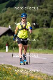 01.09.2022, Antholz, Italy (ITA): Mona Brorsson (SWE) - Biathlon summer training, Antholz (ITA). www.nordicfocus.com. © Barbieri/NordicFocus. Every downloaded picture is fee-liable.