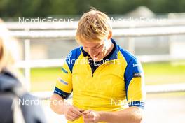 31.08.2022, Antholz, Italy (ITA): Sebastian Samuelsson (SWE) - Biathlon summer training, Antholz (ITA). www.nordicfocus.com. © Barbieri/NordicFocus. Every downloaded picture is fee-liable.