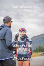 26.08.2022, Bessans, France (FRA): Coralie Langel (FRA) - Biathlon summer training, Bessans (FRA). www.nordicfocus.com. © Authamayou/NordicFocus. Every downloaded picture is fee-liable.