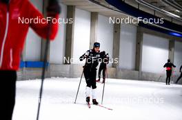 14.10.2022, Oberhof, Germany (GER): Sturla Holm Laegreid (NOR) - Biathlon summer training, Oberhof (GER). www.nordicfocus.com. © Reichert/NordicFocus. Every downloaded picture is fee-liable.