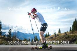 30.08.2022, Lavaze, Italy (ITA): Johannes Thingnes Boe (NOR) - Biathlon summer training, Lavaze (ITA). www.nordicfocus.com. © Vanzetta/NordicFocus. Every downloaded picture is fee-liable.