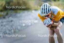 30.08.2022, Lavaze, Italy (ITA): Vetle Sjaastad Christiansen (NOR) - Biathlon summer training, Lavaze (ITA). www.nordicfocus.com. © Vanzetta/NordicFocus. Every downloaded picture is fee-liable.