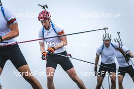 02.09.2022, Lavaze, Italy (ITA): Johannes Thingnes Boe (NOR) - Biathlon summer training, Lavaze (ITA). www.nordicfocus.com. © Vanzetta/NordicFocus. Every downloaded picture is fee-liable.