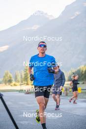 29.08.2022, Bessans, France (FRA): Quentin Fillon-Maillet (FRA) - Biathlon summer training, Bessans (FRA). www.nordicfocus.com. © Authamayou/NordicFocus. Every downloaded picture is fee-liable.