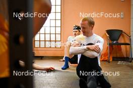 15.10.2022, Oberhof, Germany (GER): Filip Fjeld Andersen (NOR), Johannes Thingnes Boe (NOR) - Biathlon summer training, Oberhof (GER). www.nordicfocus.com. © Reichert/NordicFocus. Every downloaded picture is fee-liable.