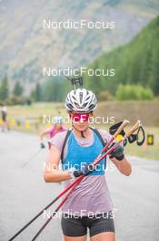 26.08.2022, Bessans, France (FRA): Chloé Chevalier (FRA) - Biathlon summer training, Bessans (FRA). www.nordicfocus.com. © Authamayou/NordicFocus. Every downloaded picture is fee-liable.