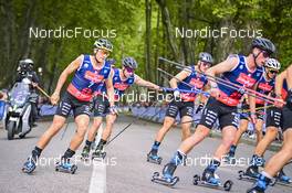 03.09.2022, Annecy, France (FRA): Clement Parisse (FRA), Jules Chappaz (FRA), (l-r) - Martin Fourcade Nordic Festival, Annecy (FRA). www.nordicfocus.com. © Reichert/NordicFocus. Every downloaded picture is fee-liable.