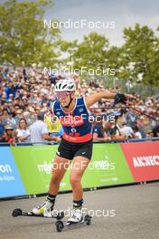 03.09.2022, Annecy, France (FRA): Coralie Bentz (FRA) - Martin Fourcade Nordic Festival, Annecy (FRA). www.nordicfocus.com. © Manzoni/NordicFocus. Every downloaded picture is fee-liable.