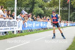 03.09.2022, Annecy, France (FRA): Jules Lapierre (FRA) - Martin Fourcade Nordic Festival, Annecy (FRA). www.nordicfocus.com. ©Manzoni/NordicFocus. Every downloaded picture is fee-liable.