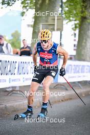 03.09.2022, Annecy, France (FRA): Kevin Bolger (USA) - Martin Fourcade Nordic Festival, Annecy (FRA). www.nordicfocus.com. © Manzoni/NordicFocus. Every downloaded picture is fee-liable.