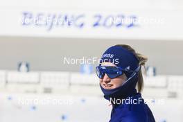 10.02.2022, Beijing, China (CHN): Marte Olsbu Roeiseland (NOR) - XXIV. Olympic Winter Games Beijing 2022, Biathlon, training, Beijing (CHN). www.nordicfocus.com. © Manzoni/NordicFocus. Every downloaded picture is fee-liable.
