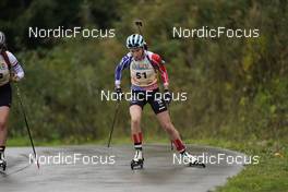24.09.2022, Premanon, France (FRA): Paula Botet (FRA) - Biathlon Samse Summer Tour, sprint, Premanon (FRA). www.nordicfocus.com. © Thibaut/NordicFocus. Every downloaded picture is fee-liable.