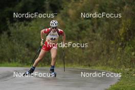 24.09.2022, Premanon, France (FRA): Celia Henaff (FRA) - Biathlon Samse Summer Tour, sprint, Premanon (FRA). www.nordicfocus.com. © Thibaut/NordicFocus. Every downloaded picture is fee-liable.
