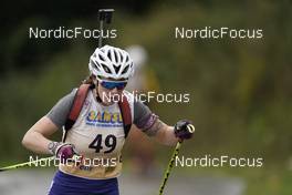 24.09.2022, Premanon, France (FRA): Amandine Mengin (FRA) - Biathlon Samse Summer Tour, sprint, Premanon (FRA). www.nordicfocus.com. © Thibaut/NordicFocus. Every downloaded picture is fee-liable.