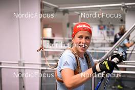 20.09.2022, Oberhof, Germany (GER): Katharina Hennig (GER) - Cross-Country training, Oberhof (GER). www.nordicfocus.com. © Reichert/NordicFocus. Every downloaded picture is fee-liable.