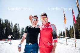 26.03.2022, Zweisimmen-Sparenmoos, Switzerland (SUI): Jovian Hediger (SUI) - Swiss Championships cross-country, mass, Zweisimmen-Sparenmoos (SUI). www.nordicfocus.com. © Modica/NordicFocus. Every downloaded picture is fee-liable.