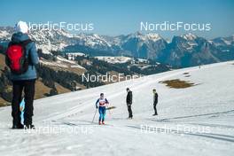 25.03.2022, Zweisimmen-Sparenmoos, Switzerland (SUI): Nadine Faehndrich (SUI) - Swiss Championships cross-country, skiathlon, Zweisimmen-Sparenmoos (SUI). www.nordicfocus.com. © Modica/NordicFocus. Every downloaded picture is fee-liable.