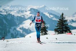 25.03.2022, Zweisimmen-Sparenmoos, Switzerland (SUI): Desiree Steiner (SUI) - Swiss Championships cross-country, skiathlon, Zweisimmen-Sparenmoos (SUI). www.nordicfocus.com. © Modica/NordicFocus. Every downloaded picture is fee-liable.