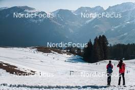 25.03.2022, Zweisimmen-Sparenmoos, Switzerland (SUI): Race in progress - Swiss Championships cross-country, skiathlon, Zweisimmen-Sparenmoos (SUI). www.nordicfocus.com. © Modica/NordicFocus. Every downloaded picture is fee-liable.