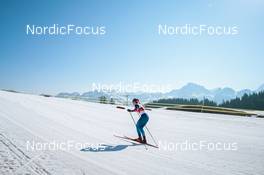 25.03.2022, Zweisimmen-Sparenmoos, Switzerland (SUI): Laurien Van Der Graaff (SUI) - Swiss Championships cross-country, skiathlon, Zweisimmen-Sparenmoos (SUI). www.nordicfocus.com. © Modica/NordicFocus. Every downloaded picture is fee-liable.