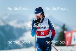 25.03.2022, Zweisimmen-Sparenmoos, Switzerland (SUI): Giuliana Werro (SUI) - Swiss Championships cross-country, skiathlon, Zweisimmen-Sparenmoos (SUI). www.nordicfocus.com. © Modica/NordicFocus. Every downloaded picture is fee-liable.