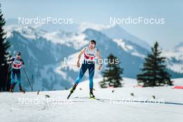 25.03.2022, Zweisimmen-Sparenmoos, Switzerland (SUI): Anja Weber (SUI) - Swiss Championships cross-country, skiathlon, Zweisimmen-Sparenmoos (SUI). www.nordicfocus.com. © Modica/NordicFocus. Every downloaded picture is fee-liable.