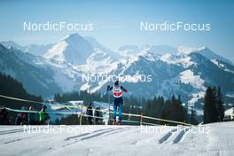 25.03.2022, Zweisimmen-Sparenmoos, Switzerland (SUI): Nadine Faehndrich (SUI) - Swiss Championships cross-country, skiathlon, Zweisimmen-Sparenmoos (SUI). www.nordicfocus.com. © Modica/NordicFocus. Every downloaded picture is fee-liable.